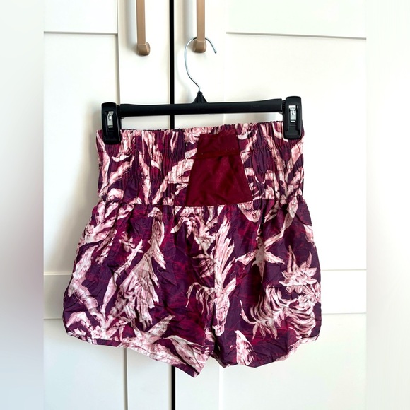 Free People Tropical Running Shorts Size Small - Picture 2 of 5